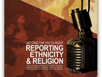 Study on media coverage of ethnicity & religion in Europe