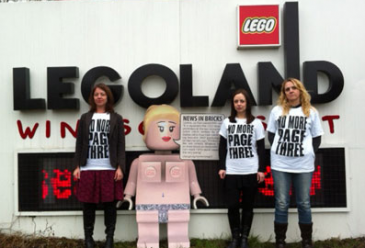 Anti-Page 3 Campaigners Celebrate as Lego Pulls out of the Sun